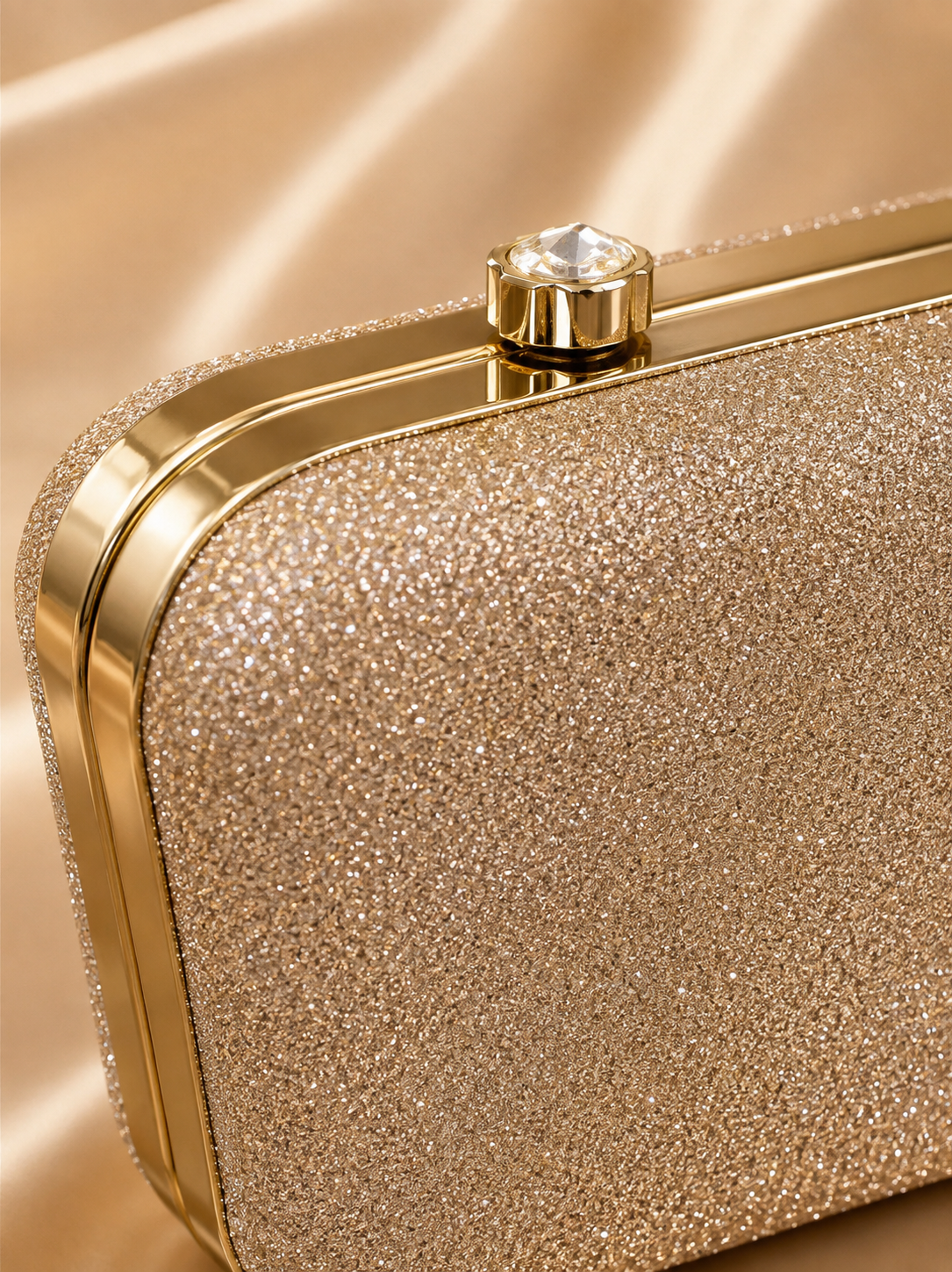 Sparkle Cream Clutches
