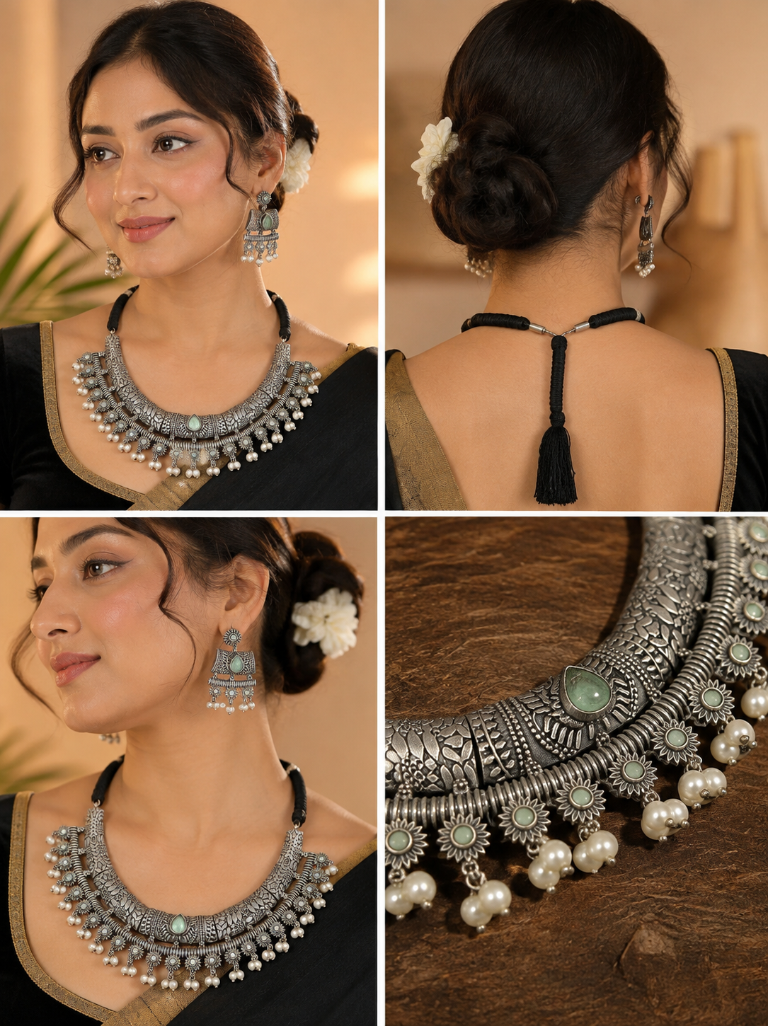 Trending Neckless With Ear Rings