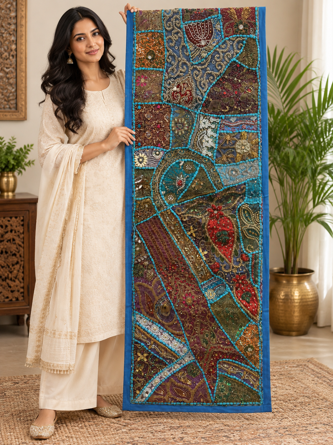 Handcrafted Wall Hanging Rug 2